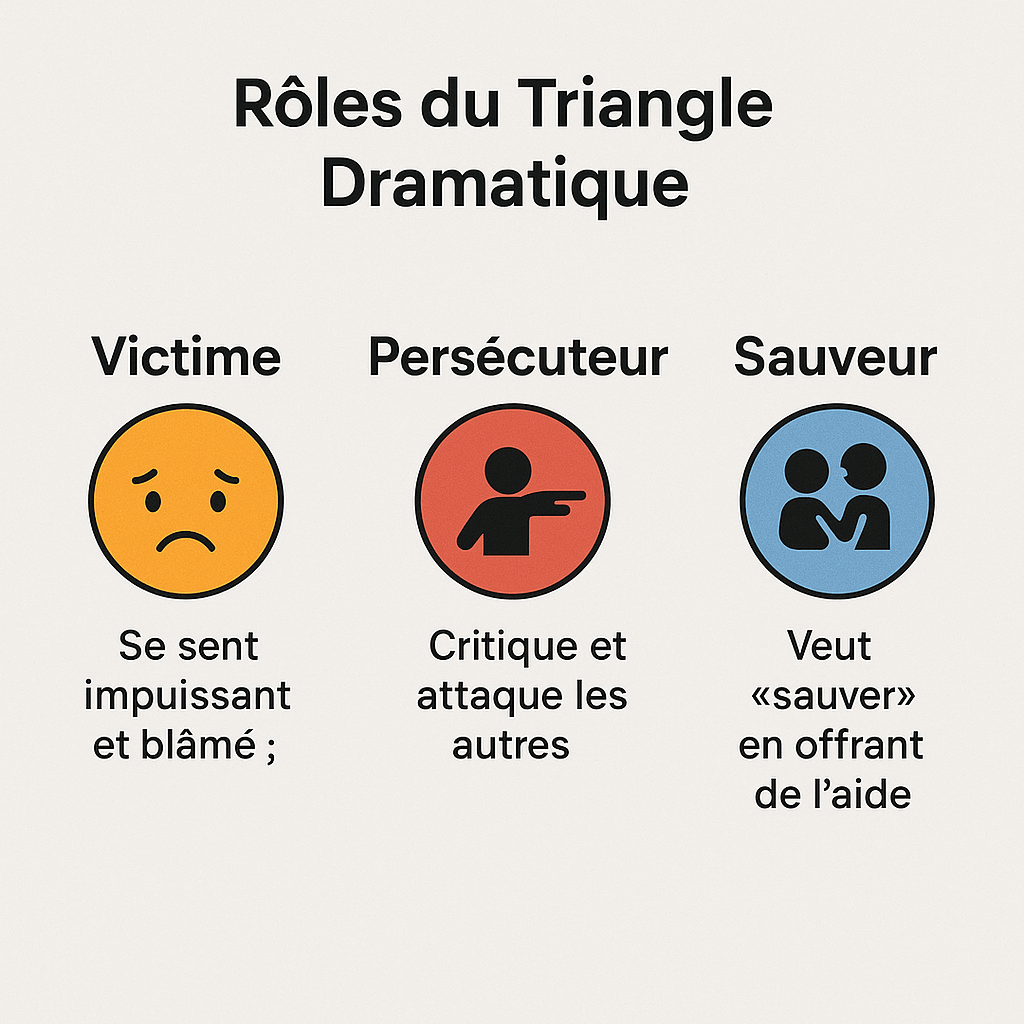 role triangle dramatique