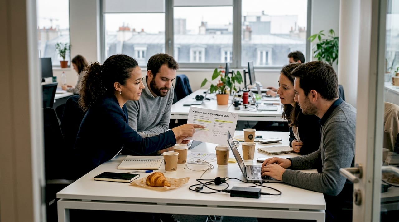 Liste des compétences commerciales clés pour vos équipes 2026