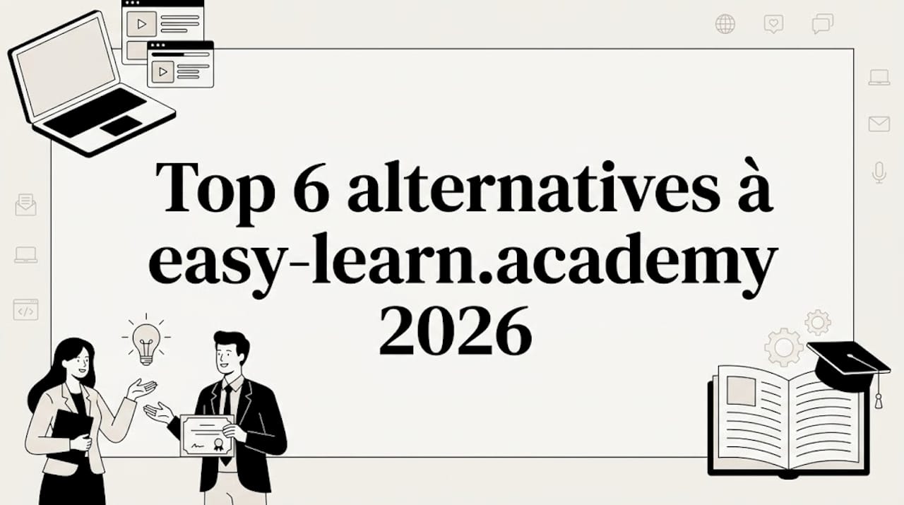 Top 6 alternatives à easy-learn.academy 2026