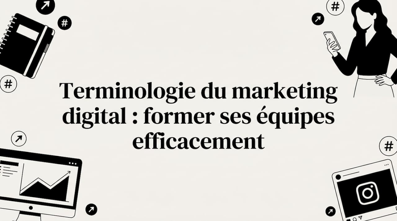 Terminologie du marketing digital : former ses équipes efficacement