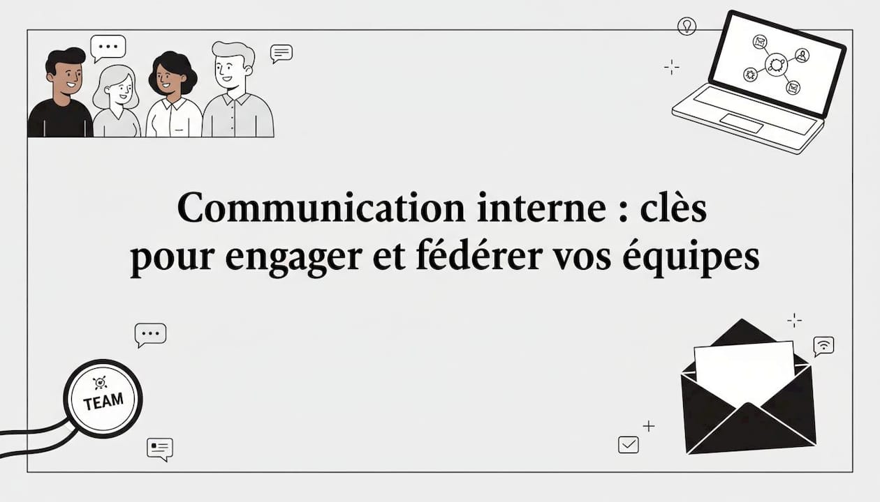 Visuel d’ouverture pour la communication interne