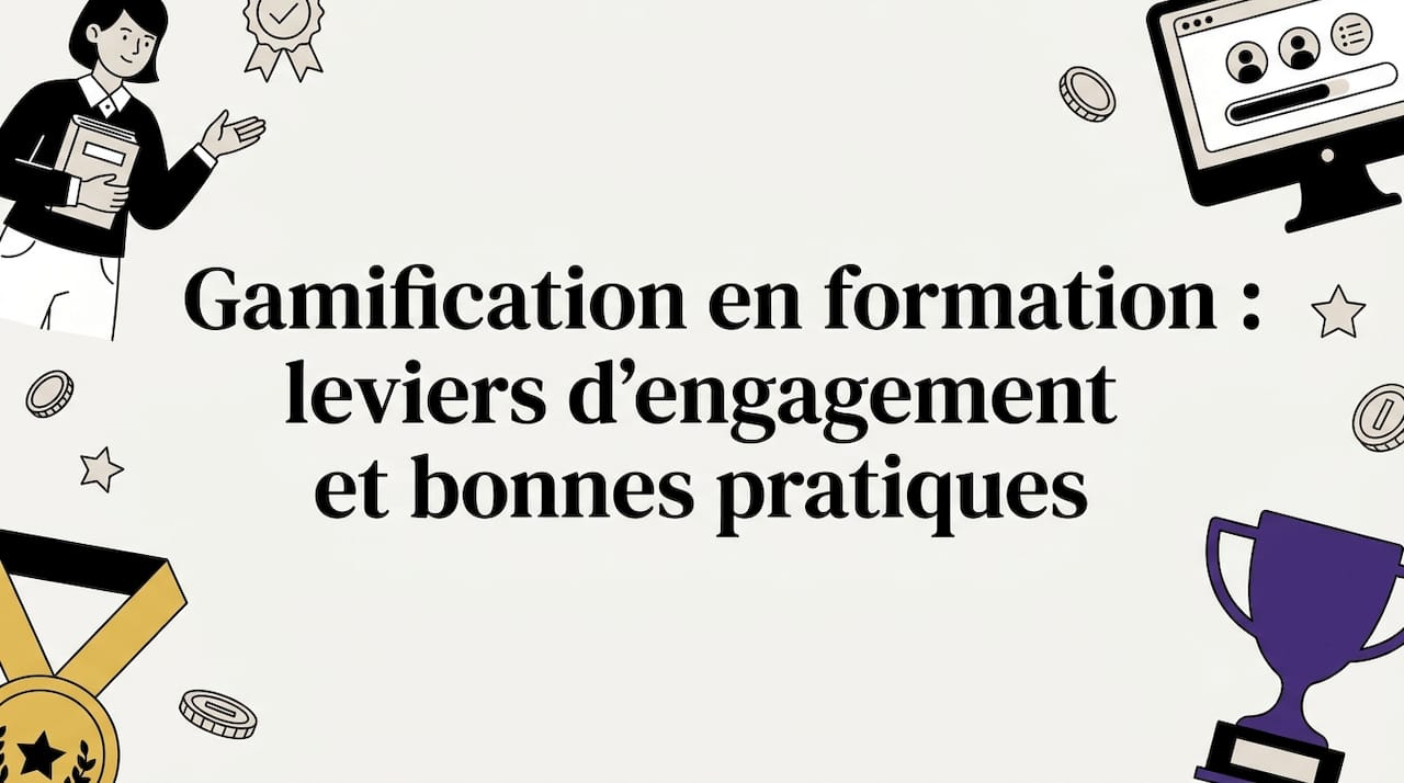 Gamification en formation : leviers d&rsquo;engagement et bonnes pratiques
