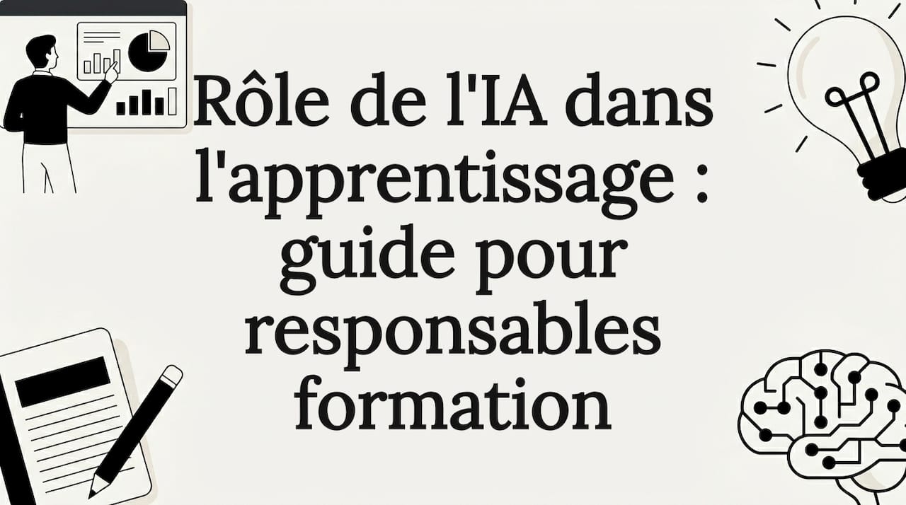 Rôle de l’IA dans l’apprentissage : guide pour responsables formation