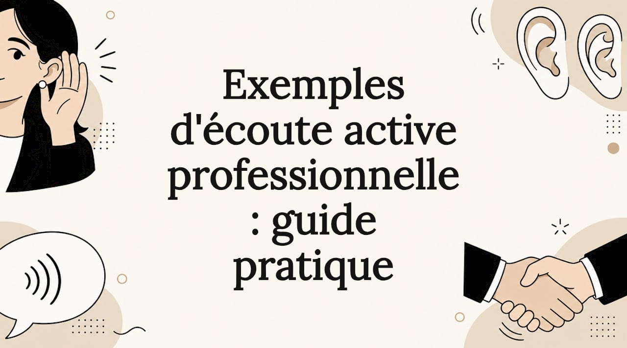 Exemples d’écoute active professionnelle : guide pratique