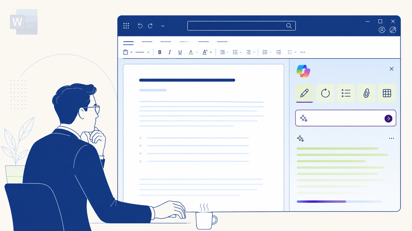 Copilot Word : générer, reformuler, résumer un document (le guide pas-à-pas)