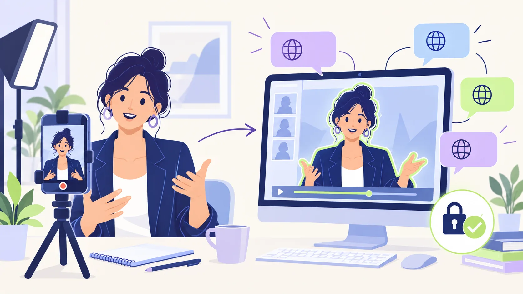 HeyGen, avatar IA et traduction vidéo en plusieurs langues