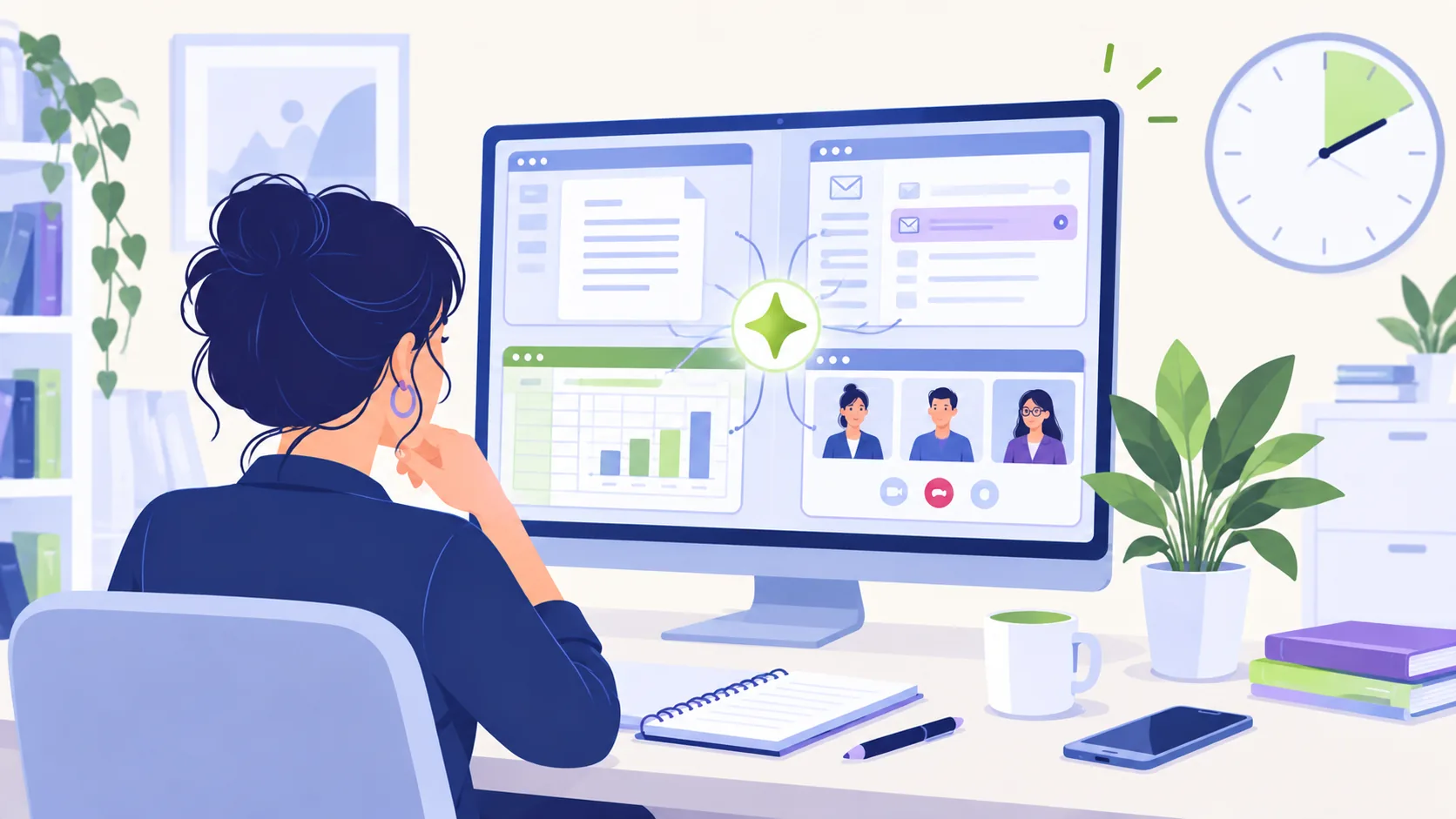 IA et bureautique : le guide complet pour gagner du temps au bureau