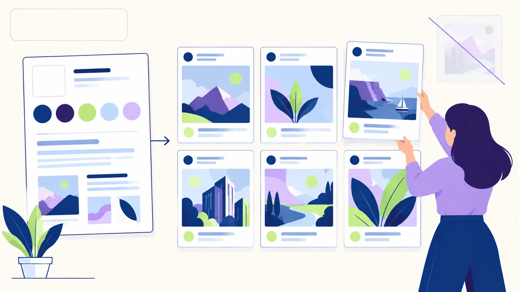 Visuels marketing IA : la méthode pour rester cohérent avec votre charte graphique