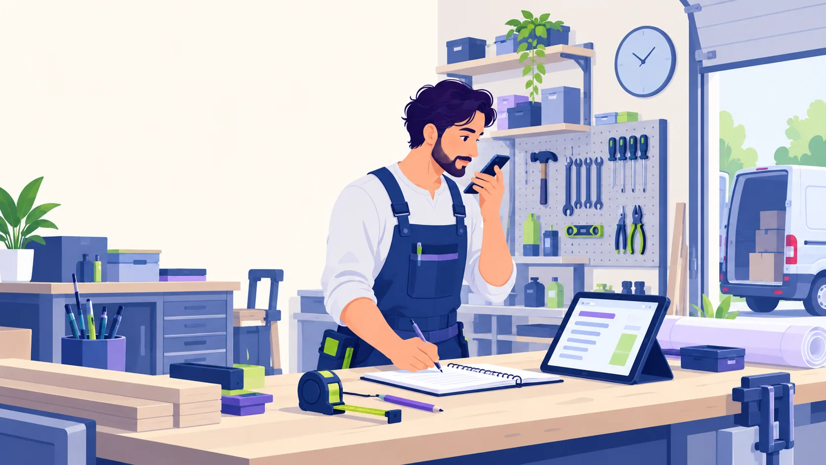 IA pour les artisans et les TPE : gagner du temps simplement