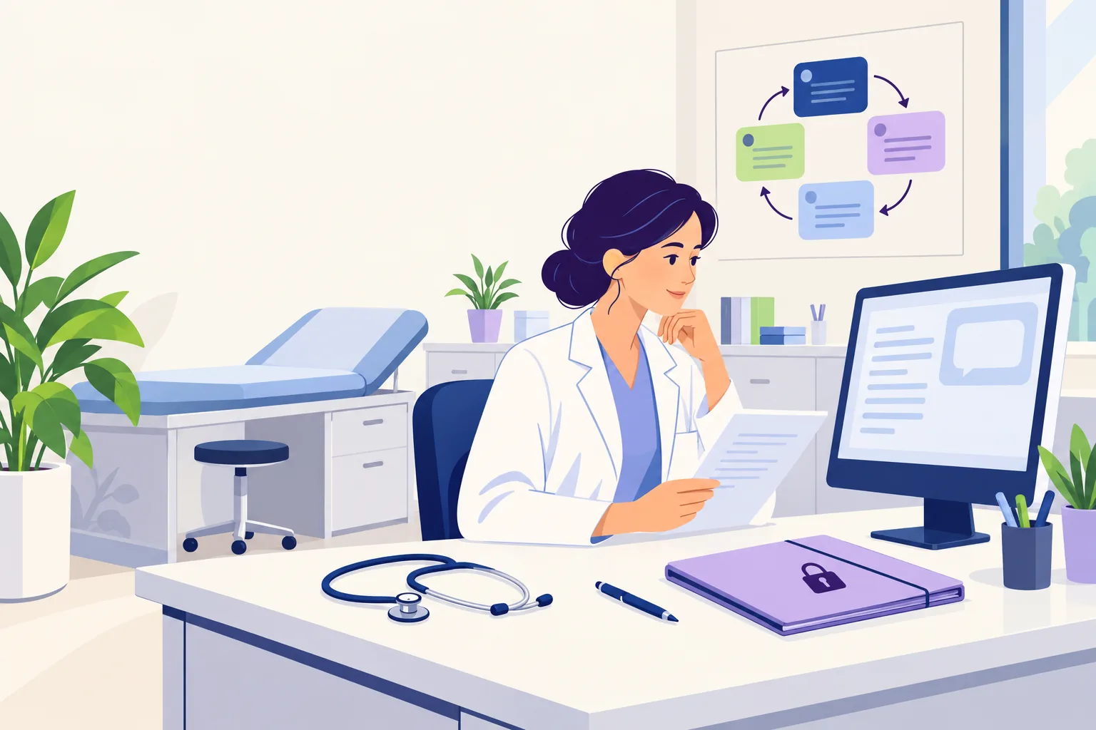 IA pour les médecins : usages, secret médical et déontologie